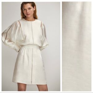 NWT. Massimo Dutti Linen Mini Dress. Size 2, 4, 8.